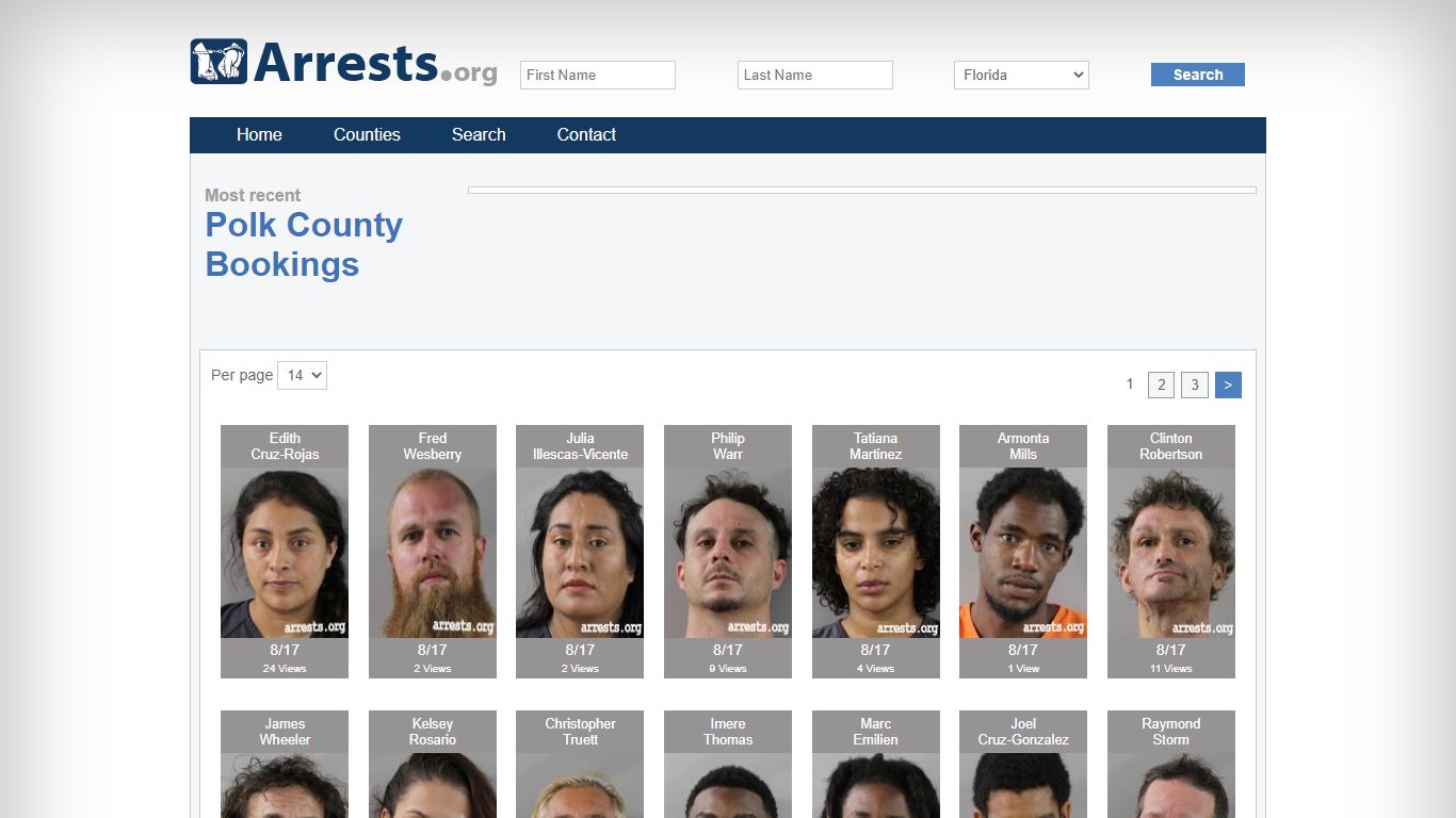 Polk County Arrests and Inmate Search